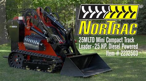 nortrac skid steer|mini skid steer width.